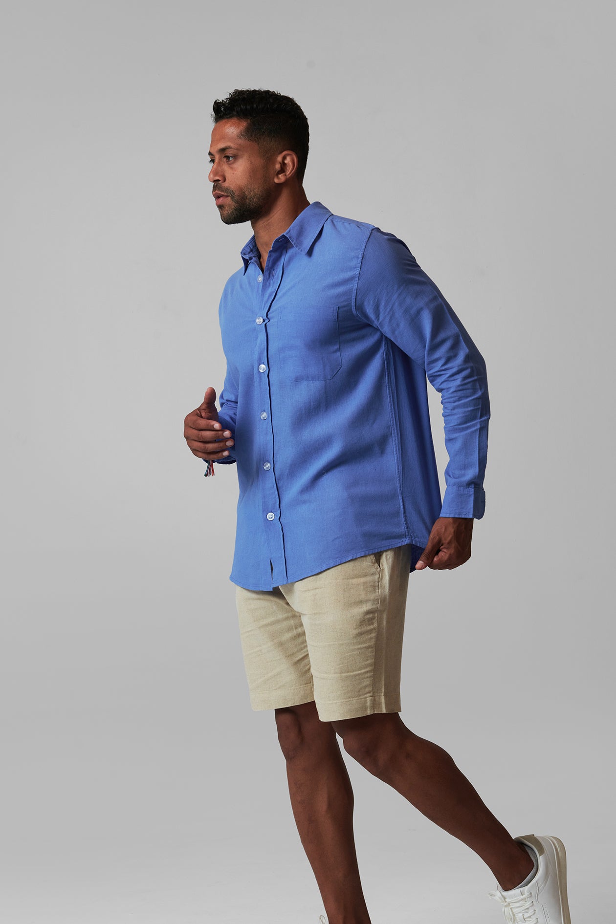 LINEN REGULAR SHIRT LONG SLEEVES