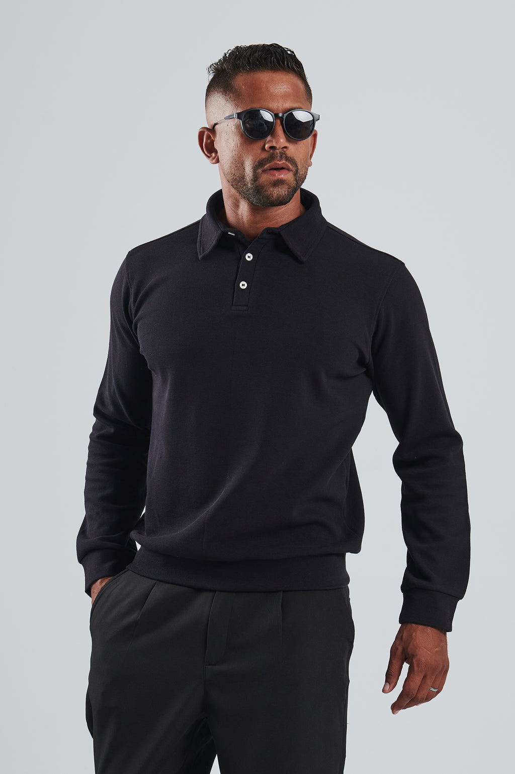 PIQUÉ POLO LONG SLEEVE