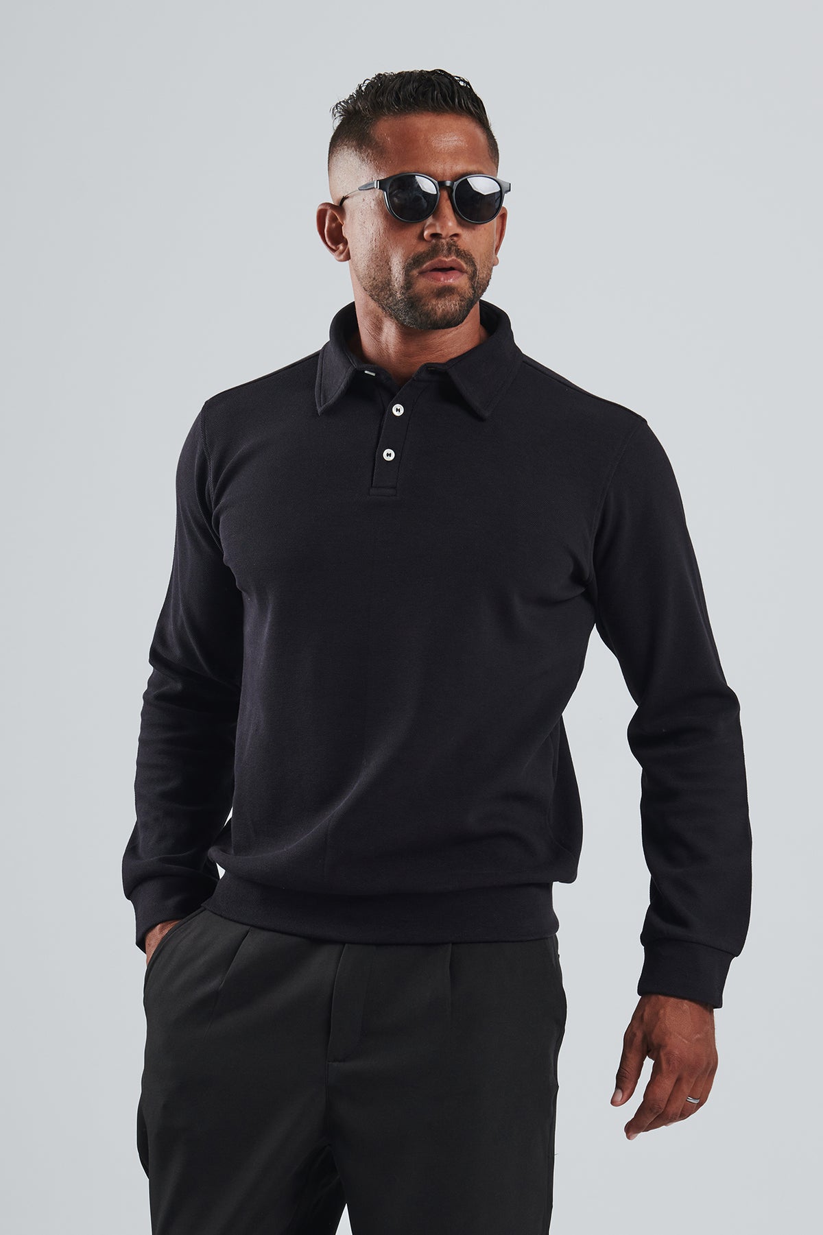PIQUÉ POLO LONG SLEEVE
