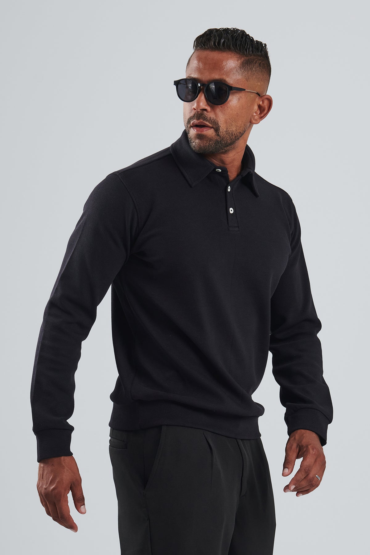 PIQUÉ POLO LONG SLEEVE