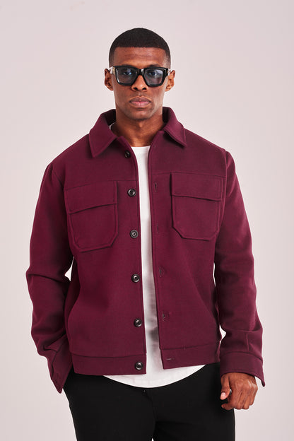 WOOL OVERSHIRT