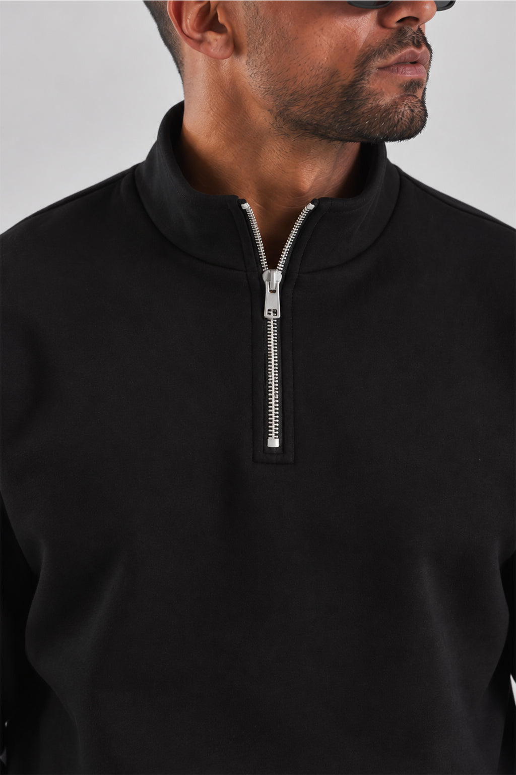 QUARTER ZIPPER