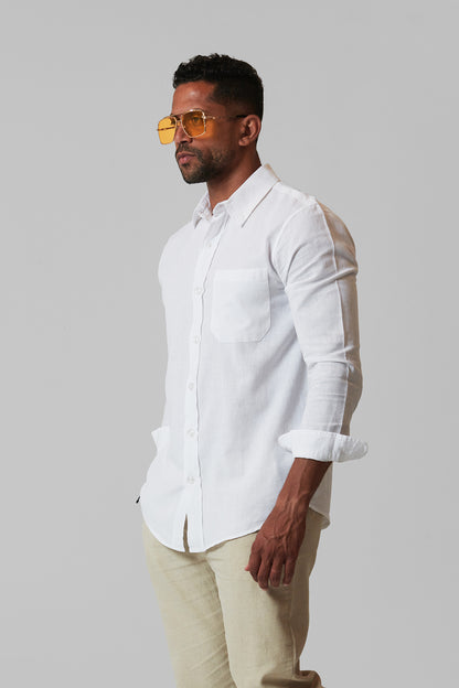 LINEN REGULAR SHIRT LONG SLEEVES