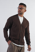 V-NECK CARDIGAN