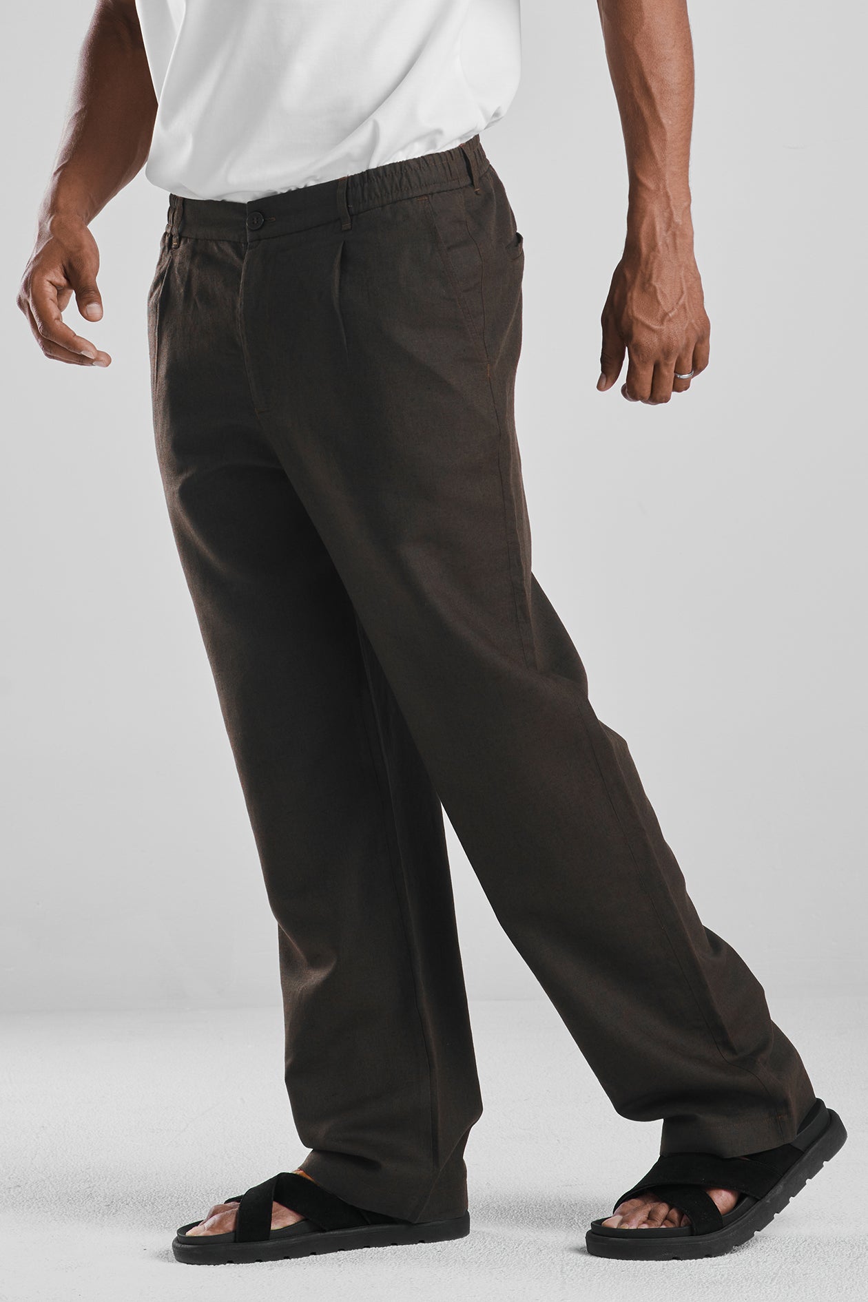 LINEN TROUSERS