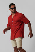 LINEN OVERSIZED SHIRT