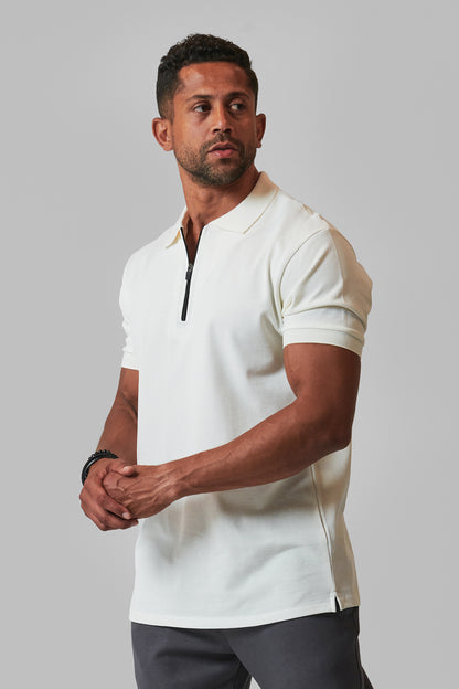 ZIP POLO SHIRT