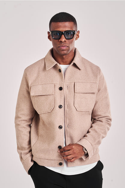 WOOL OVERSHIRT