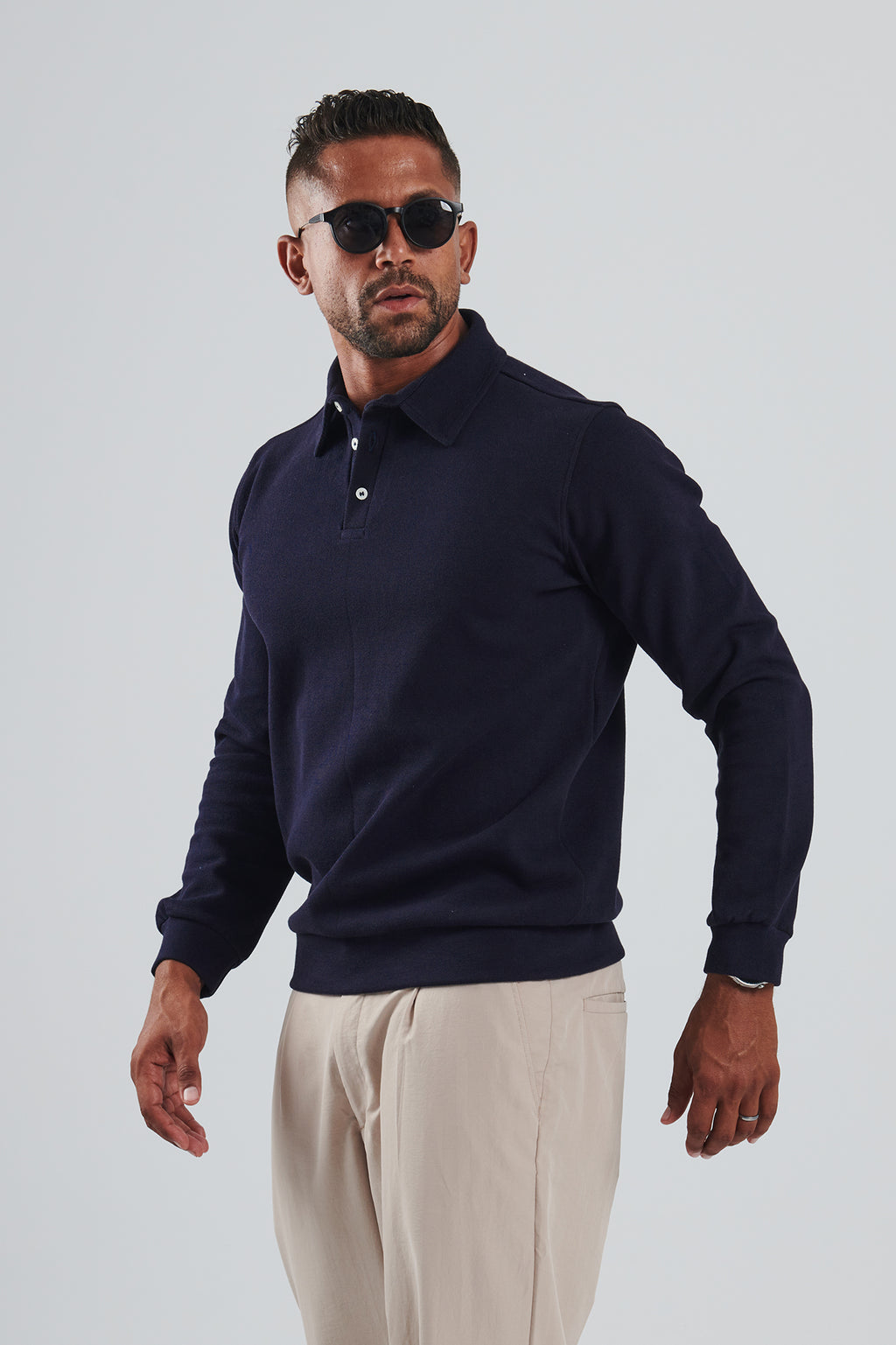 PIQUÉ POLO LONG SLEEVE