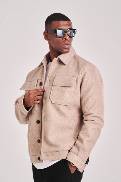 WOOL OVERSHIRT