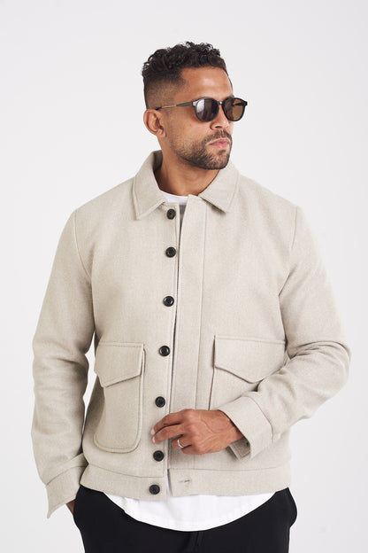 WOOL FIELD JACKET