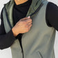 HOODED VEST