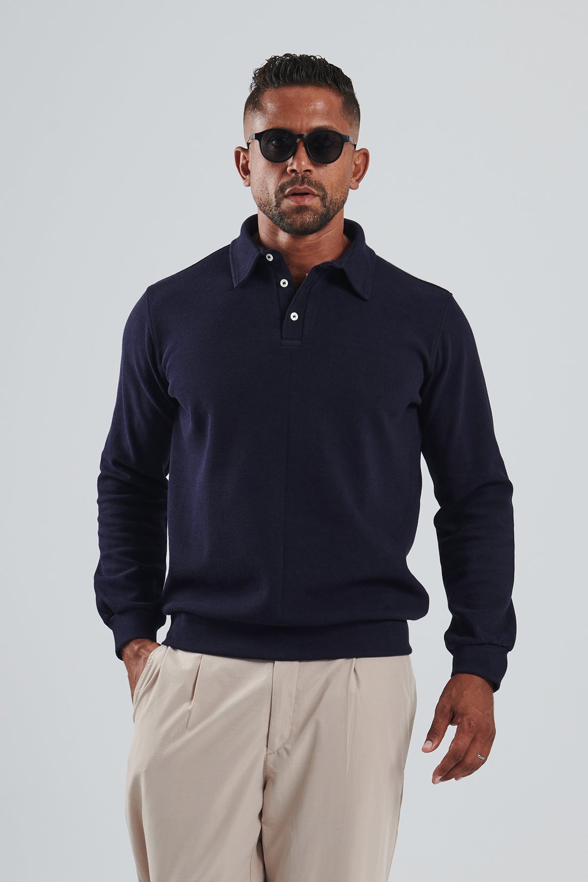 PIQUÉ POLO LONG SLEEVE