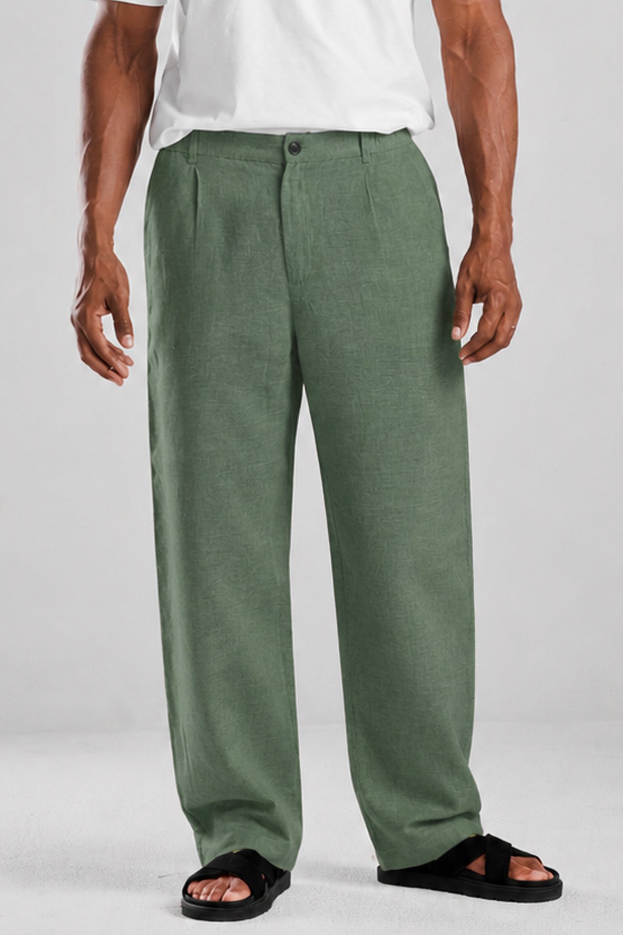 LINEN TROUSERS