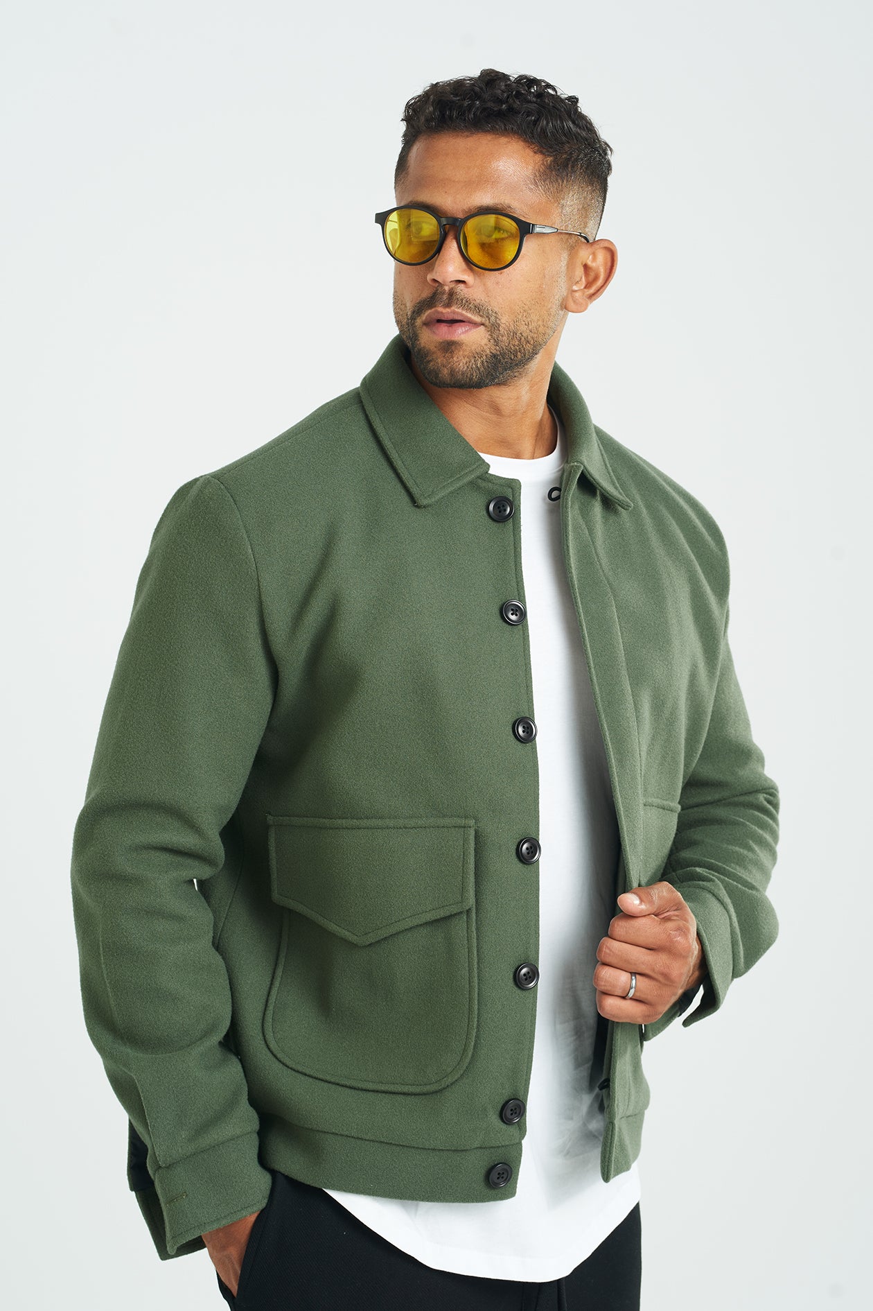 WOOL FIELD JACKET
