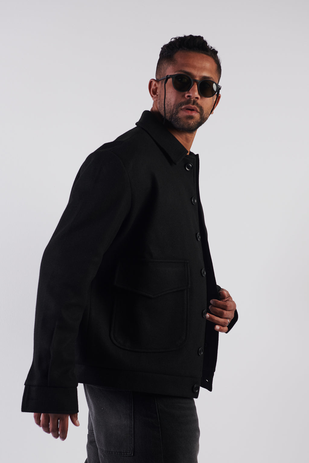 WOOL FIELD JACKET