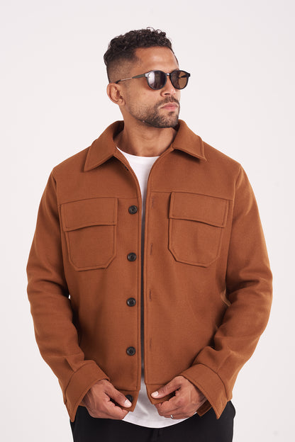 WOOL OVERSHIRT