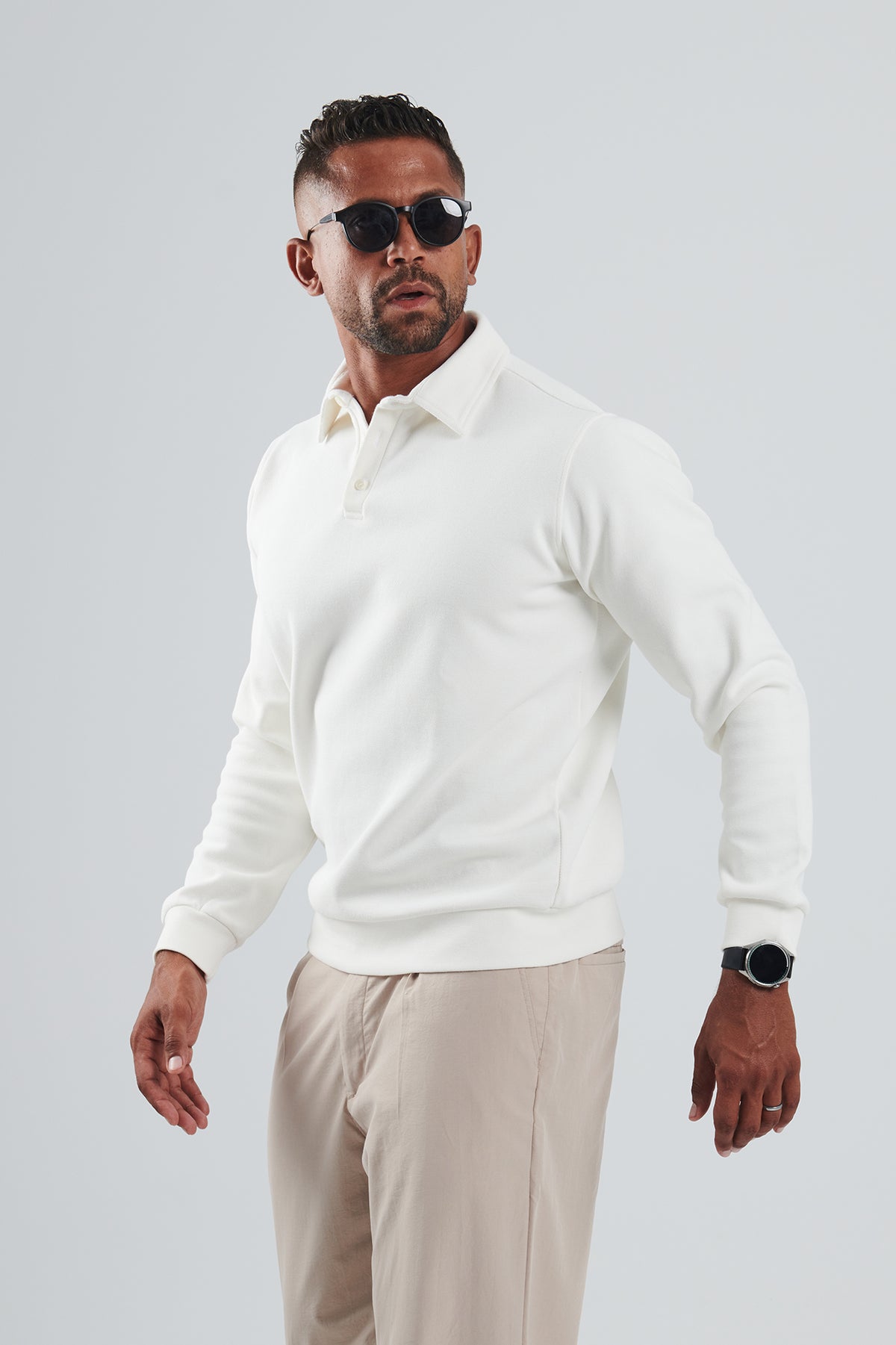 PIQUÉ POLO LONG SLEEVE
