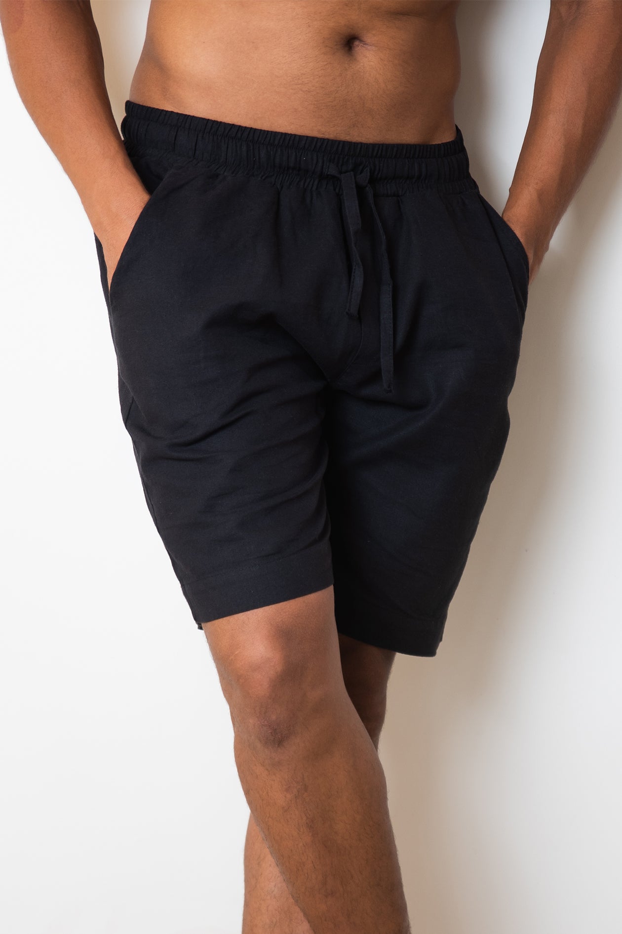 LINEN SHORTS