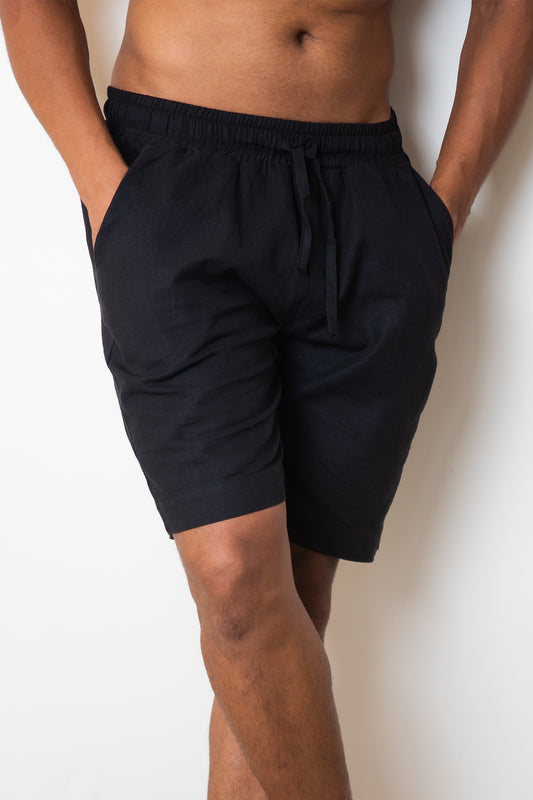 LINEN SHORTS