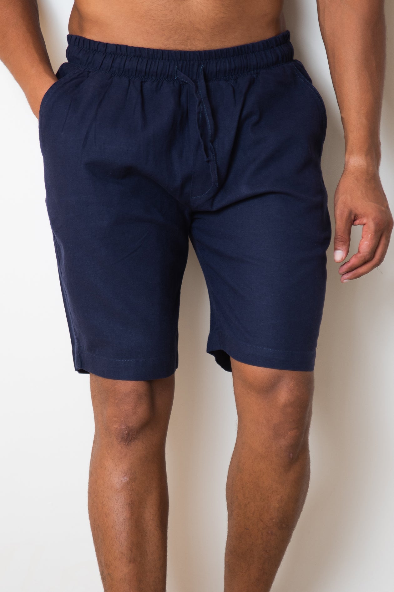 LINEN SHORTS