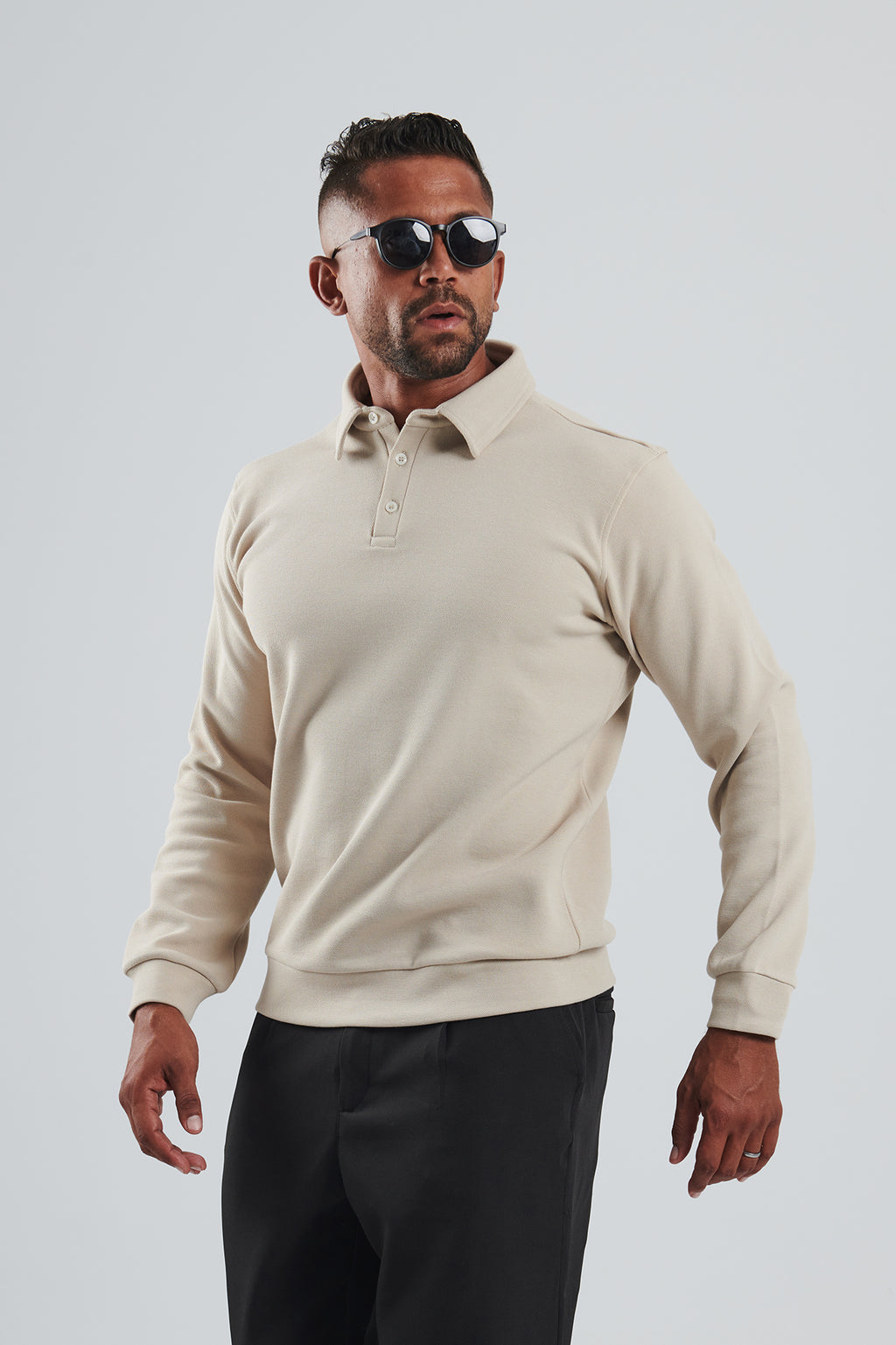 PIQUÉ POLO LONG SLEEVE