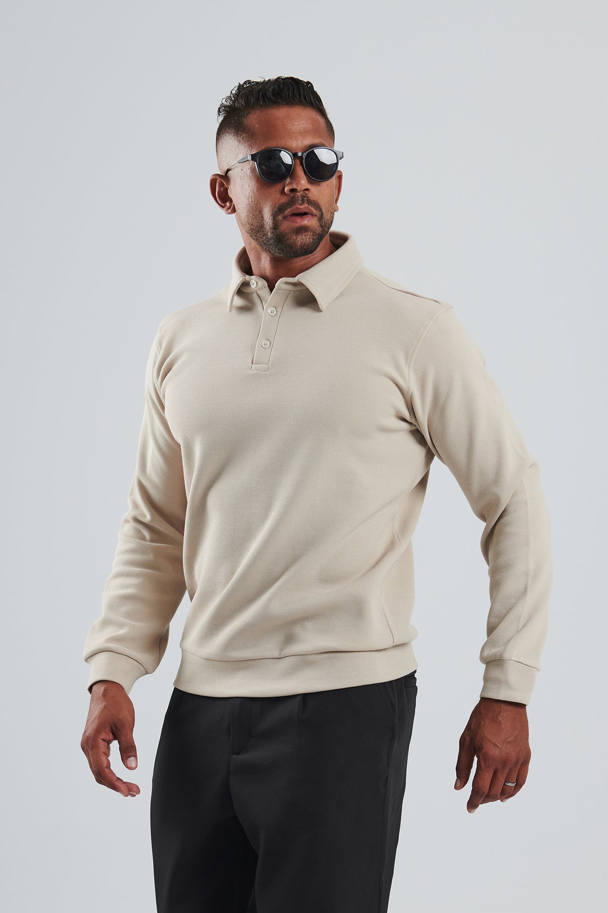 PIQUÉ POLO LONG SLEEVE