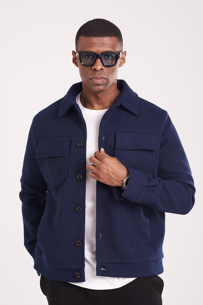 WOOL OVERSHIRT