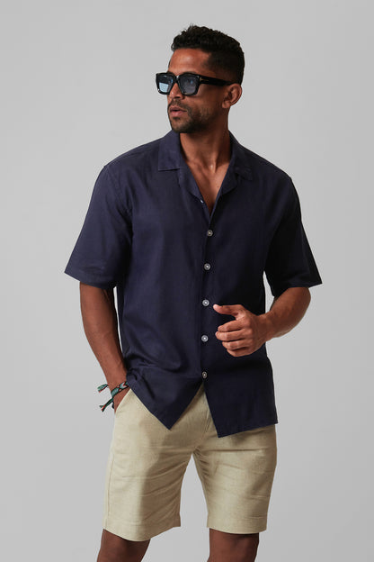LINEN OVERSIZED SHIRT